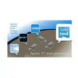 Agrafes 19 1/4 - Agrafage