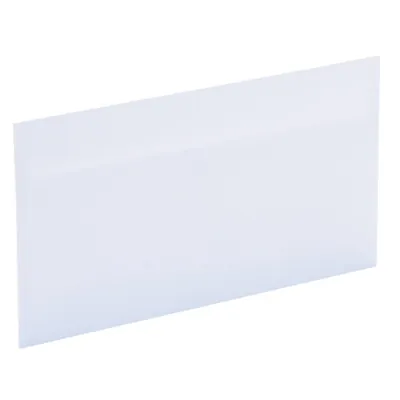 Enveloppe blanche DL 110 x 220 mm 80g sans fenêtre La Couronne - Paquet de 500 - Enveloppes blanches, Enveloppes kraft