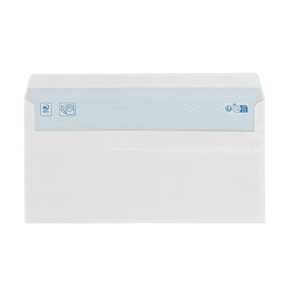 Enveloppe blanche DL 110 x 220 mm 80g sans fenêtre La Couronne - Paquet de 500 - Enveloppes blanches, Enveloppes kraft-3
