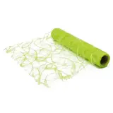 Chemin de table Sizoweb 30 cm x 25 m - Chemin de table intissé - Vert anis - Chemins de table jetables, Sets de table papier