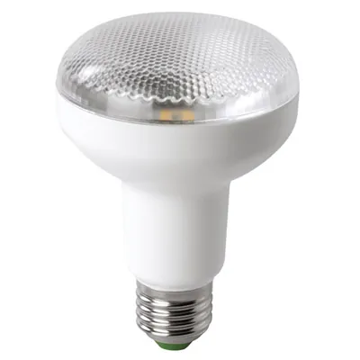 Spot réflecteur LED E27 R80 7W 220-240V 2800K Blanc chaud - Ampoules