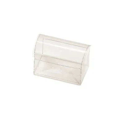 Ballotin transparent 10 x 7 x 7,5 cm PVC - Ballotin chocolats vide - Lot de 10 - Ballotins chocolats vides