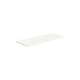 Tablette droite bois mélaminé chant PVC 100 x 40 cm ép. 18 mm - Blanc - Lot de 2 - Tablettes bois pour Ligne Store