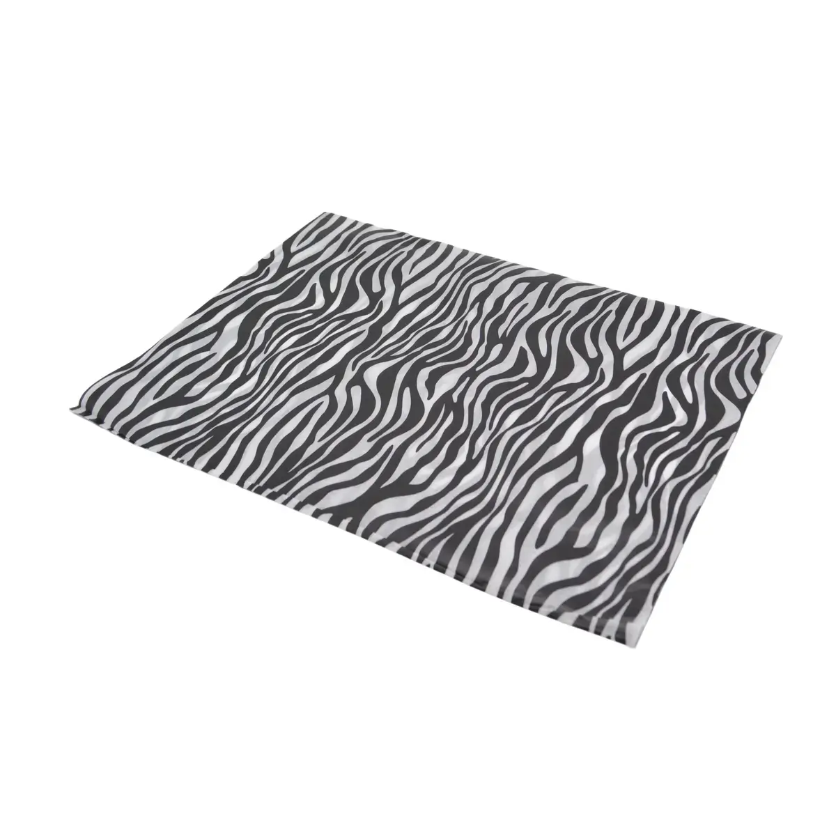 Papier de soie imprimé zèbre 50x70cm 17g/m² – Paquet de 120 feuilles - Papiers de soie-2