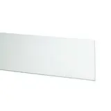 Tablette transparente verre trempé pour rayonnage magasin 120 x 30 cm, ép. 6 mm - Verre clair - Lot de 2 - Tablettes Verre