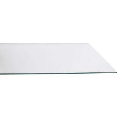 Tablette transparente verre trempé pour rayonnage magasin 90 x 30 cm, ép. 8 mm - Verre clair - Lot de 2 - Tablettes Verre