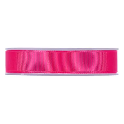 Ruban gros grain rose fuchsia 25 mm x 20 m coton - Ruban emballage cadeau - Rubans cadeaux, Rubans tissu, Cordons