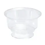 Coupe à dessert plastique 155 ml - Coupelle dessert - Lot de 25 - Boîtes salade, Bols salade