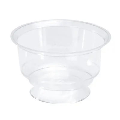 Coupe à dessert plastique 155 ml - Coupelle dessert - Lot de 25 - Pots à sauce, Verrines jetables