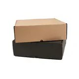 Boîte carton réversible brun / noir 32 + 33 x 10,5 cm - Carton d'expédition - Lot de 20 - Cartons d'expédition, Boîtes carton