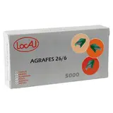 Agrafes 26/6 galvanisées