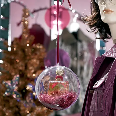Boule transparente ø 12 cm à remplir - Boule plexiglas - Boule de Noël transparente - Lot de 12 - Accessoires et Objets déco-5