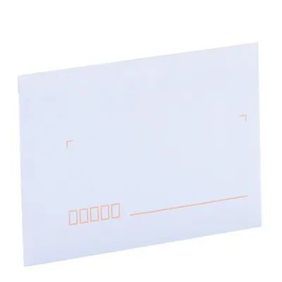 Enveloppe blanche C6 114 x 162 mm précasées 80g La Couronne - Paquet de 50 - Enveloppes blanches, Enveloppes kraft