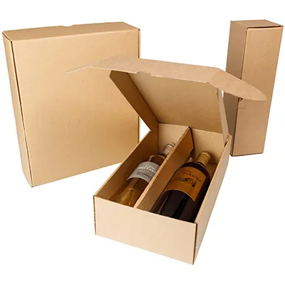 Boîtages 3 bouteilles carton - Coffrets pour bouteilles de vin, Boîtes pour bouteilles de vin-2