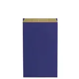 Pochette cadeau kraft vergé bleu marine 18 x 6 x 33,5 cm - Sachet kraft - Lot de 250 - Pochettes cadeaux fête des pères