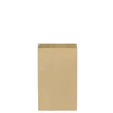 Pochette cadeau kraft vergé brun 12 x 4,5 x 19,5 cm - Sachet kraft - Lot de 250