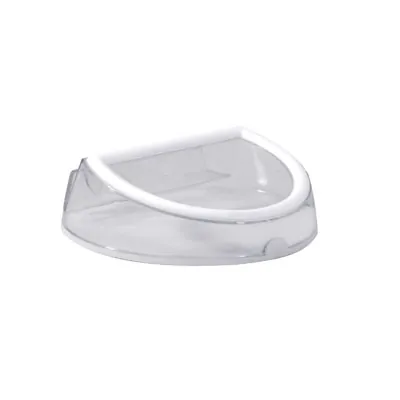 Mini support incliné pour tablette et ordinateur portable transparent ø 14,5 x H 5,5 cm - Présentoirs téléphonie, multimédia