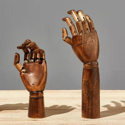 Main femme articulée - Présentoirs mains bijoux-2