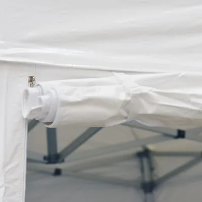 Barnum pliant - Tente pliante 3x3m 520 g/m² hexa 50mm blanc - Tentes pliantes, Barnums pliants-3