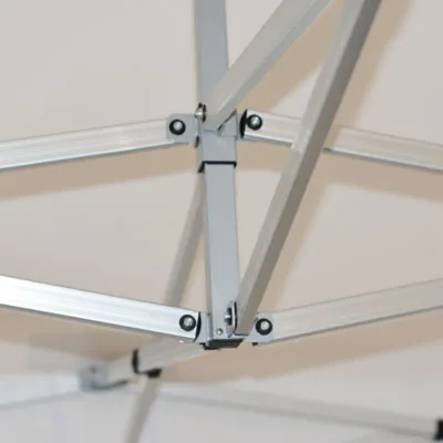 Barnum pliant - Tente pliante 3x3m 520 g/m² hexa 50mm blanc - Tentes pliantes, Barnums pliants-4