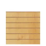 Panneau rainuré Hêtre Naturel, entraxe 15 cm - Ligne Memphis