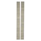 Joues de finition pour étagère haute Global stratifié chêne gris 18 x 204cm – Lot de 2 - Déstockage