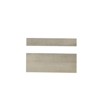 Habillage haut et bas pour comptoir Chêne authentique gris 30 cm - Ligne Global