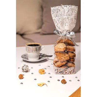 Sachet polypro fond PP Dentelle blanche 12 x 27,5 cm 35µ - Sachet confiserie - Sachet bonbons - Lot de 100 - Sachets bonbon, Sachets confiserie-2