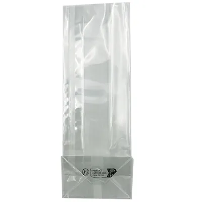 Sachet confiserie thermosoudable neutre 6 x 4 x 17 cm Polypropylène 40µ - Paquet de 100 - Sachets bonbon, Sachets confiserie