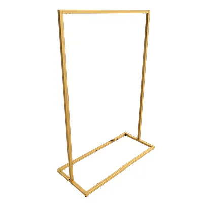 Portant fixe - Or - L 105 x H 150 cm - Ligne Square 25 or-2
