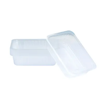 Barquette thermoscellable 750g 19 x 13,7 x 4,5 cm - Barquette scellable - Lot de 100 - Barquettes plastique-2