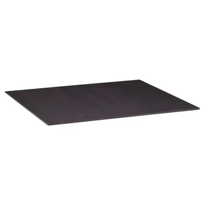 Plateau de table rectangulaire Compact wengé 60 x 70 cm, fixation universelle - Tables-2
