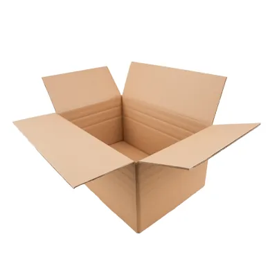 Caisse carton - Caisse américaine carton hauteur variable - carton double cannelure 60 x 40 x 20/30 cm – Lot de 10 - Caisses américaines cartons-5