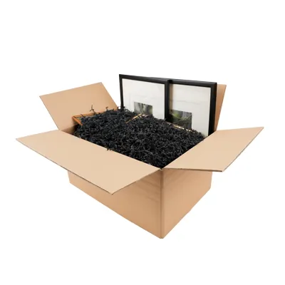 Caisse carton - Caisse américaine carton hauteur variable - carton double cannelure 60 x 40 x 20/30 cm – Lot de 10 - Caisses américaines cartons-6