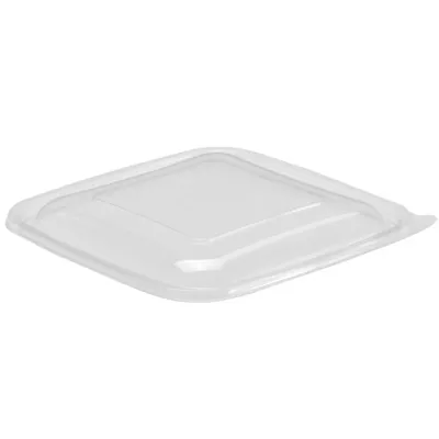 Couvercle plastique pour bol salade carré 19 x 19 x 1,7 cm - Lot de 50 - Saladiers