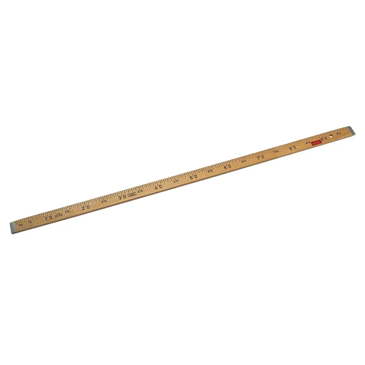 Règle de couture en bois 1m graduée tous les 5 mm - Mètre en bois - Accessoires couture