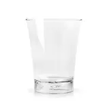 Verrine ronde plastique 70 ml ø 5 x 6,4 cm - Verrine transparente - Verrine jetable - Lot de 50 - Verrines