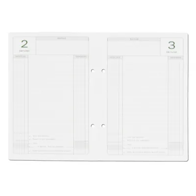 Recharge agenda caisse perpétuel Exacompta 16 x 24 cm - Registres de caisse, Cahiers de recettes-2