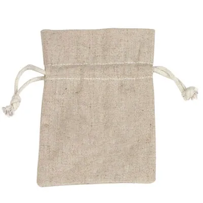 Sacs tissu coton naturel - Sachets coton, Sachets lin