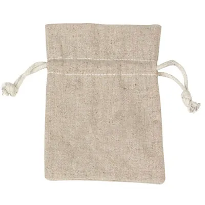 Sacs tissu coton naturel - Sachets coton, Sachets lin