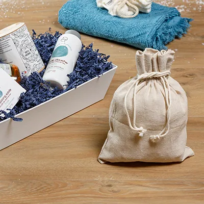 Sacs tissu coton naturel - Sachets coton, Sachets lin-2
