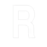 Lettre adhésive R 90 mm PickUp Mono Nobel – Blanc - Lettrage adhésif - Lettres et chiffres adhésifs