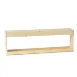 Demi mètre de bières en bois - porte bouteilles de bières 8 bières 33 cl Steinie - Brasseur