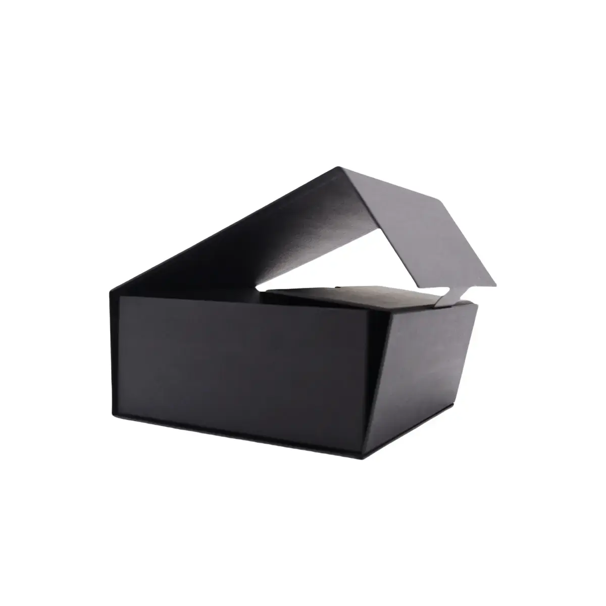 Boîte cadeau carton noire 22 x 22 x 10 cm - Lot de 5 - Boites cadeaux carton pliables-12