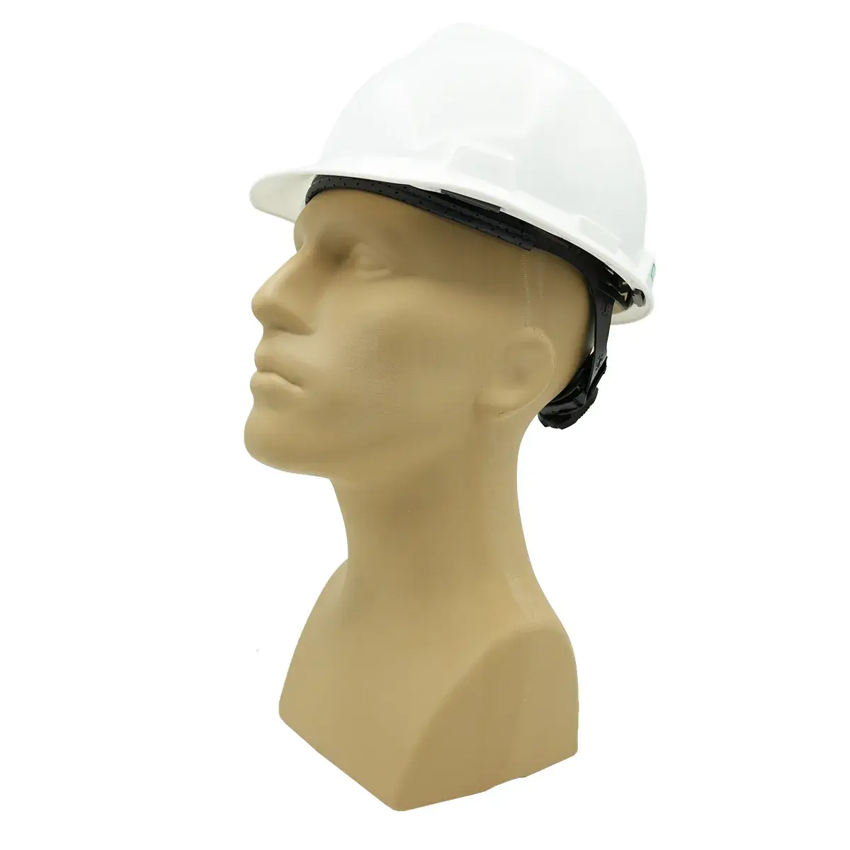 Tête mannequin homme plastique H 40 cm - Tête pour perruque, chapeau - Chair - Têtes-6