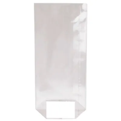 Sachet transparent fond carton 10 x 22 cm polypro 35µ - Sachet confiserie - Sachet bonbons - Lot de 100 - Sachets bonbon, Sachets confiserie-3