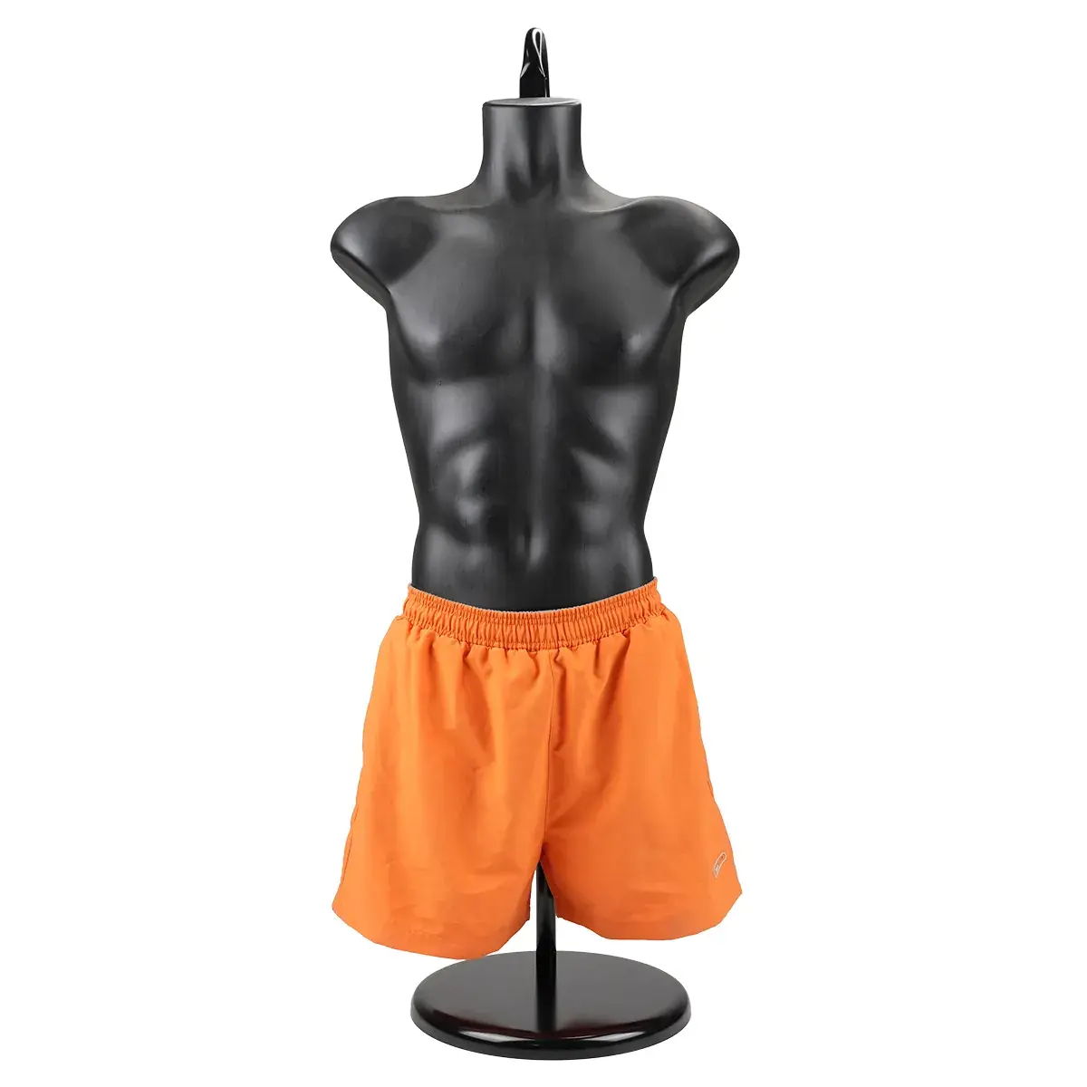 Buste homme plastique H 87 cm - Torse homme plastique - Noir - Bustes ECO-10