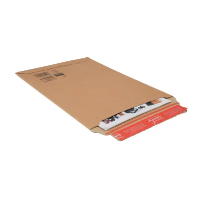 Pochette d’envoi colis rigide carton brun 250x340 mm auto-adhésive FSC – Paquet de 20 - Pochettes d'envoi colis-5
