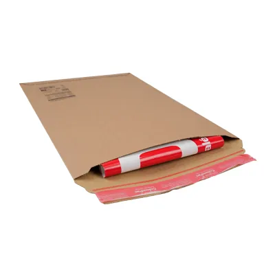 Pochette d’envoi colis rigide carton brun 340x500 mm auto-adhésive FSC – Paquet de 20 - Pochettes d'expédition, Pochettes d'envoi colis-5