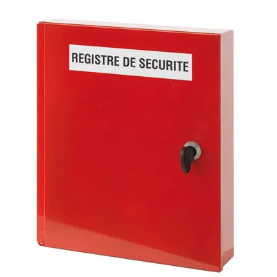 Coffret registre de sécurité - Registres de sécurité entreprises et ERP